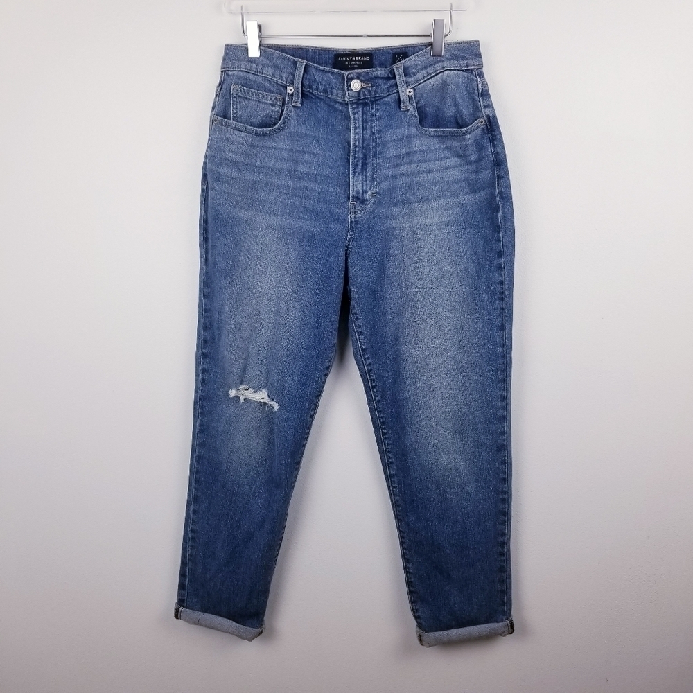 Lucky Brand "Drew" High Rise Mom Jean NWT size 6/28